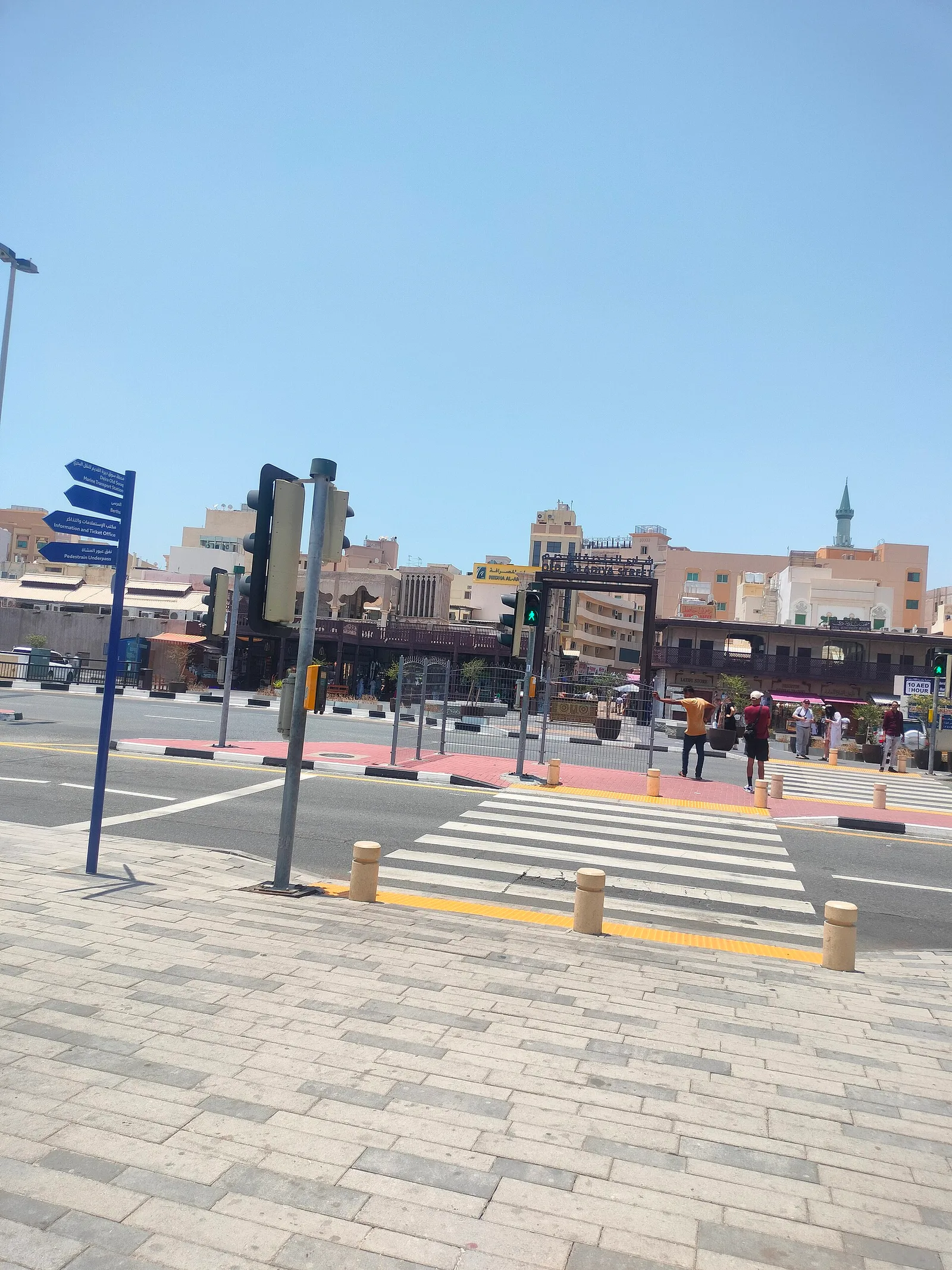 שוק הזהב והתבלינים בדובאי העתיקה