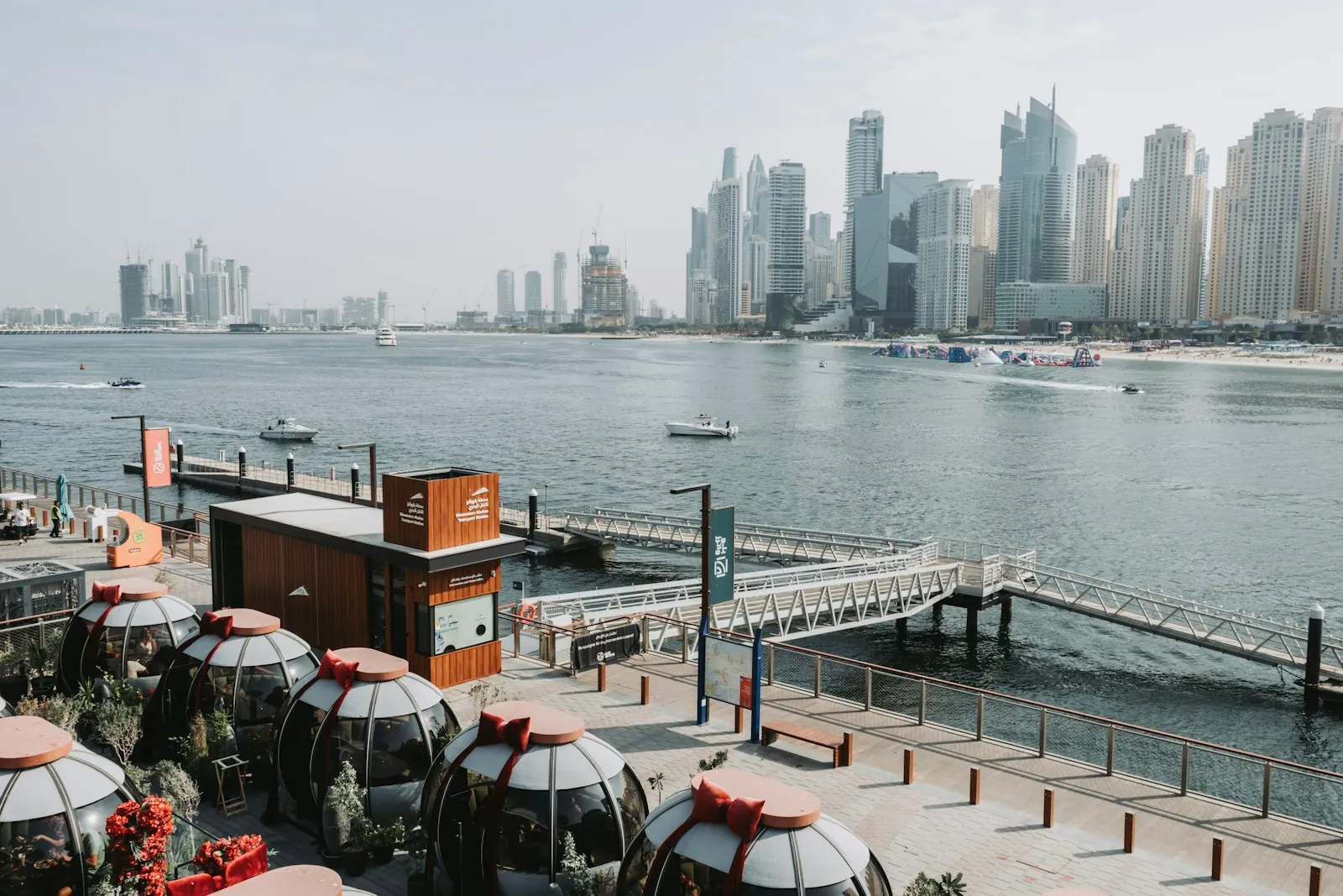 Lavish hotel brunch buffet with seafood stations in Dubai